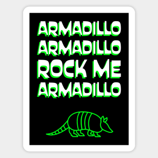 Armadillo Armadillo Rock Me Armadillo Magnet
